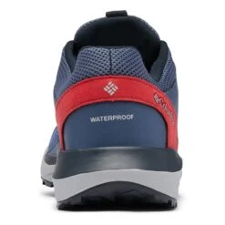 Scarpe Columbia Trailstorm Waterproof Blu Rosso -Negozio Di Scarpe Da Ginnastica Di Moda cl 1938891 478 001