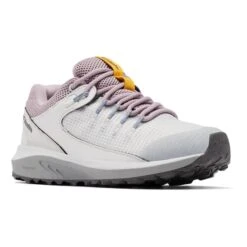 Scarpe Columbia Trailstorm Waterproof Bianco Grigio Lilla Chiaro Donna
