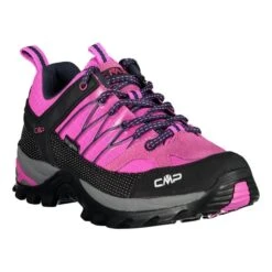 Scarpe CMP Rigel Low Waterproof Rosa Chiaro Nero Donna