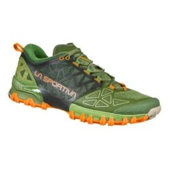 Scarpe La Sportiva Bushido II Verde Kaki Arancione