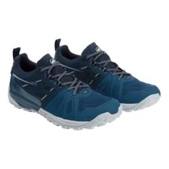 Scarpe Mammut Saentis Low GORE-TEX Blu Grigio -Negozio Di Scarpe Da Ginnastica Di Moda mm 3030 03410 50263 1