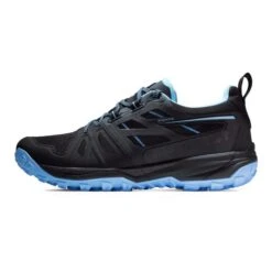 Scarpe Mammut Saentis Low Blu Nero Donna