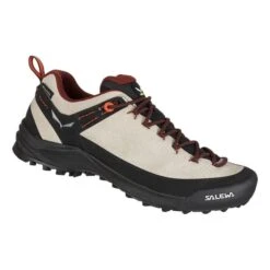 Scarpe Salewa Wildfire Leather GORE-TEX Marrone Chiaro Nero Donna