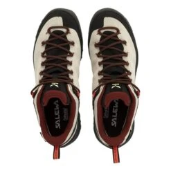 Scarpe Salewa Wildfire Leather GORE-TEX Marrone Chiaro Nero Donna -Negozio Di Scarpe Da Ginnastica Di Moda sl 61417 7265 003