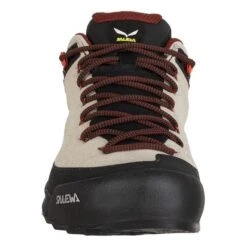 Scarpe Salewa Wildfire Leather GORE-TEX Marrone Chiaro Nero Donna -Negozio Di Scarpe Da Ginnastica Di Moda sl 61417 7265 004