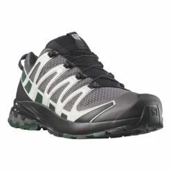 Scarpe Salomon XA PRO 3D V8 Grigio Scuro Bianco