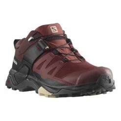 Scarpe Salomon X Ultra 4 GORE-TEX Granata Donna