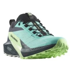 Scarpe Salomon Sense Ride 5 GORE-TEX Turchese Verde Lime Donna