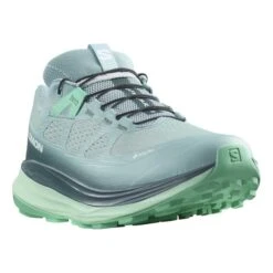 Scarpe Salomon Ultra Glide 2 GORE-TEX Celeste Verde Donna