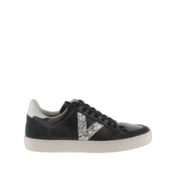 Scarpe Da Ginnastica Da Donna In Serpente Metallizzato Victoria Berlín